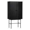 Armoire Array, 80cm, Chêne teinté noir