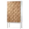 Armoire Collect 2016, Chêne huilé blanc-blanc