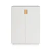 Armoire Frame 80 High, white, 42 cm