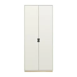 Armoire haute Snö F, White, base en bouleau, dj.42 cm