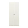 Armoire haute Snö F, White, base en bouleau, dj.30 cm