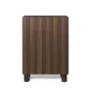 Armoire Post, oak smoked, avec portes