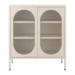 Armoire Salvo 80x40x90 cm, Nature, metall