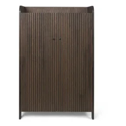 Armoire Sill Low, Dark stained oak