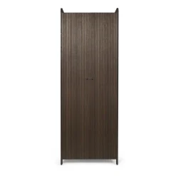 Armoire Sill Tall, Dark stained oak