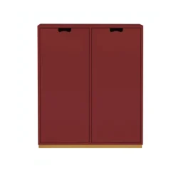 Armoire Snö E, Brown red, profondeur : 42 cm