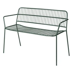 Banc à accoudoirs Eden, Forest green
