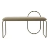 Banc Angui bouclé, Taupe