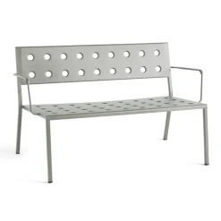 Banc Balcony Lounge avec accoudoirs 121,5x69 cm, Desert green
