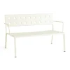 Banc Balcony Lounge avec accoudoirs 121,5x69 cm, Chalk beige