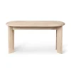 Banc Bevel 90 cm, Chêne blanchi à l’huile