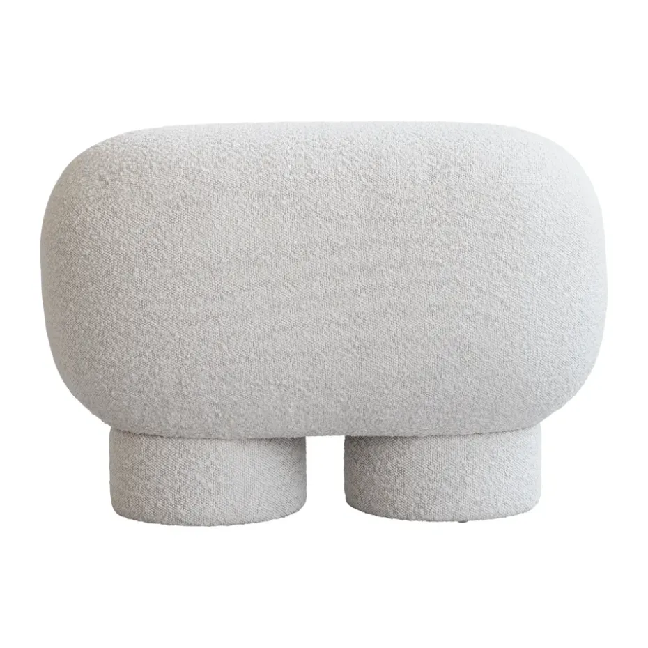 Banc Big Foot Petit, Nubuck