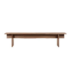Banc Bookmatch 210 cm, Noyer