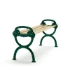 Banc Byarum, Imprégnation de pin, support vert