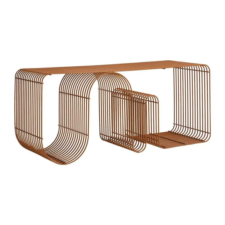 Banc d'assise Curva 100 cm, Amber