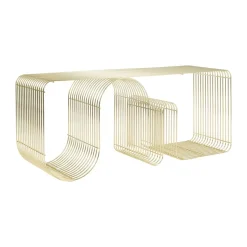 Banc d'assise Curva 100 cm, Or