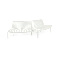 Banc de parc Dining Palissade out-out, Cream white