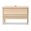 Banc de rangement A Line 68 cm, Chêne huilé