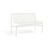 Banc Dining Palissade sans accoudoirs, Cream white