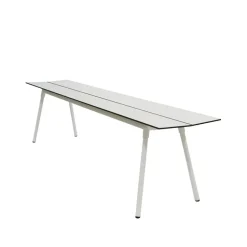 Banc Ella, blanc, 140cm