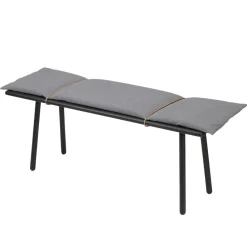 Banc Georg, Chêne laqué noir