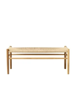 Banc J83B 37x100 cm, Oak nature lacquered-nature