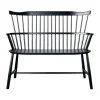 Banc J52D, Beech black painted