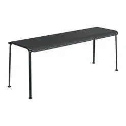 Banc Libelle, Gris graphite, 120 cm