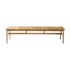 Banc M10 Sammen 3 places, Teak-nature oiled