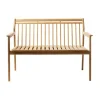 Banc M12 Sammen 2 places, Teak-non treated