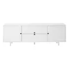 Banc multimédia Square, Blanc
