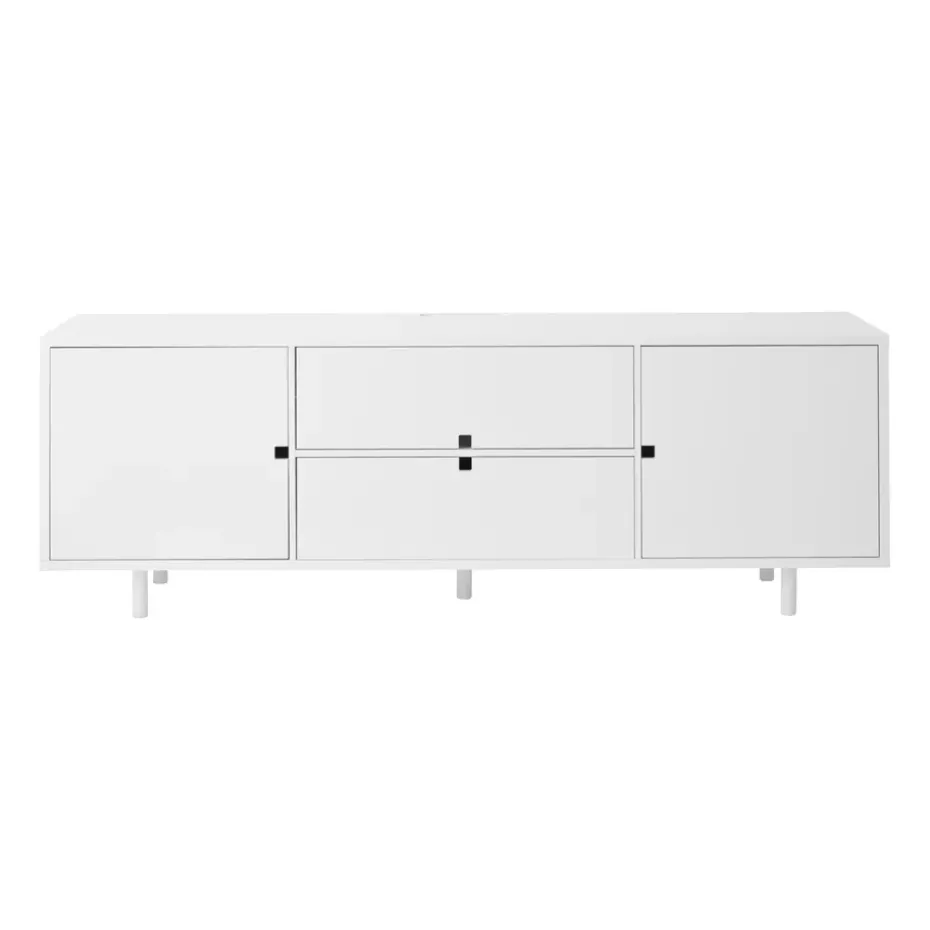 Banc multimédia Square, Blanc