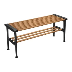 Banc Nostalgi 100 cm, Bambou-noir