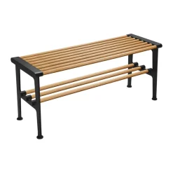 Banc Nostalgi 100 cm, Chêne-noir