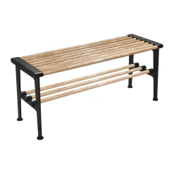 Banc Nostalgi 100 cm, Frêne-noir