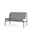 Banc Palissade Dining sans accoudoir, Anthracite