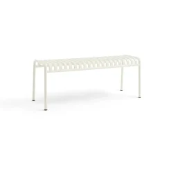 Banc Palissade 120x42 cm, Crème white