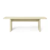 Banc Rink 140 cm, Eggshell