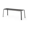 Banc Thorvald SC112, Warm black, 125 cm