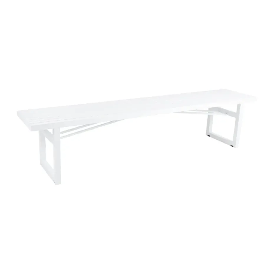Banc Vevi, Blanc 200 cm