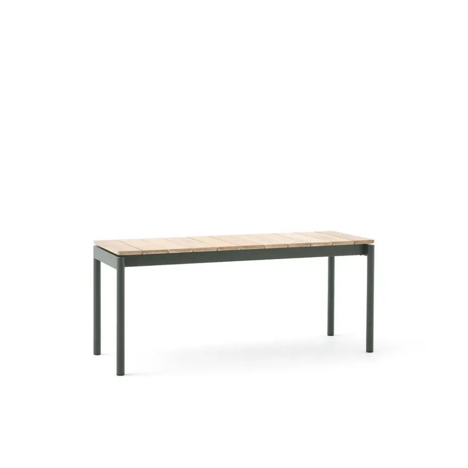 Banc Ville AV27 small 110x40 cm, Bronze green