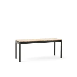 Banc Ville AV27 small 110x40 cm, Warm black