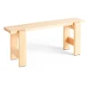Banc Weekday 111x23 cm pin laqué, Natural