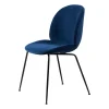 Beetle dining chair fully upholstered conic base, Sunday 003-black