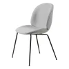 Beetle dining chair fully upholstered conic base, Remix 3 n° 123-black
