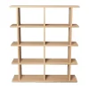 Bibliothèque Kona 2x4, Natural