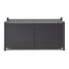 Bibliothèque Sceene bookcase G, Chêne teinté noir