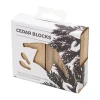 Bloc parfumé Bosign en cèdre blanc, Lot de 4