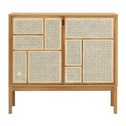Buffet Air, Chêne, 120x110 cm, avec pieds