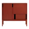 Buffet Layer, Red, 120x110, avec pieds